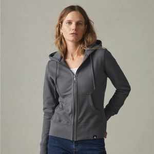 American Giant Classic Full Zip Hoodie - Tar